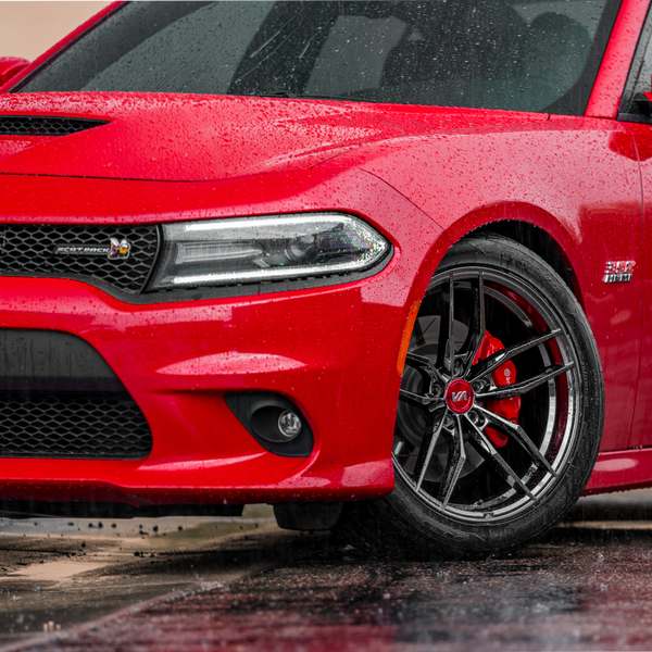 a red 2023 Dodge Charger